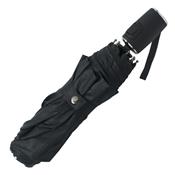Parapluie pliant Hugo Boss pour homme - Ouverture automatique - Diamtre 102 cm - Noir