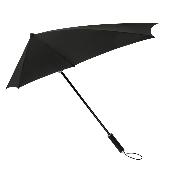 Parapluie Aerodynamique Impliva Storm avec résistance au vent jusqu'à 100 km/h avec Porte-parapluie réglable pour vélos et poussettes