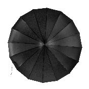 Parapluie long pagode - Black