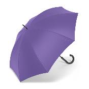 Grand parapluie automatique - Résistant au vent - Avec poignée courbée - Lavande profonde