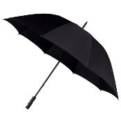 Grand parapluie de golf - Coupe-vent - 130 cm - Noir