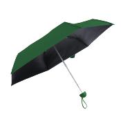 Parapluie pliant pour femme - Avec pochette assortie - Poignée ronde - Vert