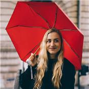 Parapluie léger et compact Anatole - Rouge - Dauphine