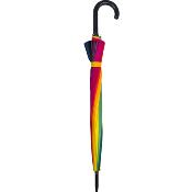 Grand parapluie golf imprimé arc en ciel - diamètre de 130 cm