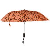 Parapluie pliant - Avec sac et pochette assortis - Imprimé Tigre