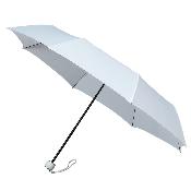 Parapluie pliantpour femme - Résistant au vent - Couverture large 100 cm - Blanc