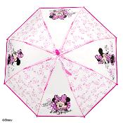 Automatique Parapluie cloche pour enfants - Parapluie fille - Manche rose - Minnie mouse