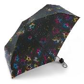 Parapluie ultra mini et léger pour femme - Avec pochette assortie - Explosion d'étoiles