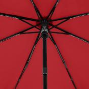 Parapluie pliant à ouverture automatique - Résistant au vent - Rouge