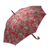 Parapluie long - Design Anglais - Ouverture automatique - imprimé roses