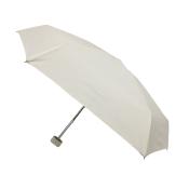 Parapluie pliant - léger et compact - Anti UV - Résistant au vent - Blanc ivoire