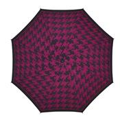 Parapluie de poche pliant - Ultra mini et leger - Pied de poule fuschia