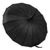 Parapluie long pagode - Black