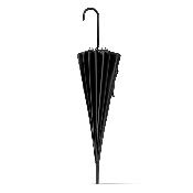 Parapluie long pagode - Black