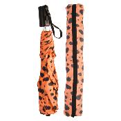 Parapluie pliant - Avec sac et pochette assortis - Imprimé Tigre