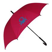 Parapluie droit - ouverture automatique - rose