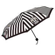 Parapluie pliant - Juventus - rayé noir et blanc