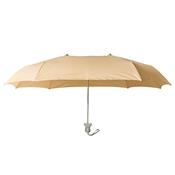 Parapluie pliant pour deux - ouverture manuelle - beige