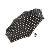 Parapluie de poche mini femme imprimé - Large Diamètre - Poignée marron