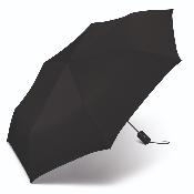 Automatique parapluie pliant - Résistant au vent - Poignée à bouton -  Noir