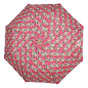 Mini Parapluie pliant et écologique pour femme - Tulipes roses