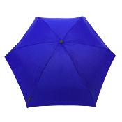 Mini parapluie pliant - Ultra léger et compact - Résistant au vent - Bleu