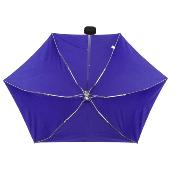 Mini parapluie pliant - Ultra léger et compact - Résistant au vent - Bleu
