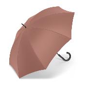 Grand parapluie automatique - Résistant au vent - Avec poignée courbée - Chutney