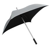 Parapluie droit - ouverture manuelle - gris argent