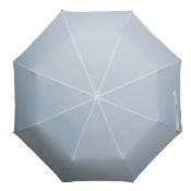 Parapluie pliantpour femme - Résistant au vent - Couverture large 100 cm - Blanc