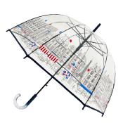 Parapluie transparent cloche - Automatique - Paris Skyline
