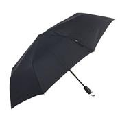 Parapluie mini ultra plat et résistant - Ouverture et fermeture automatiques - Noir