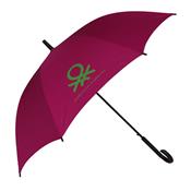 Parapluie droit - ouverture automatique - fuchsia - Benetton