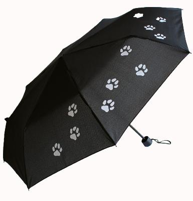 Parapluie pliant - Noir avec pattes